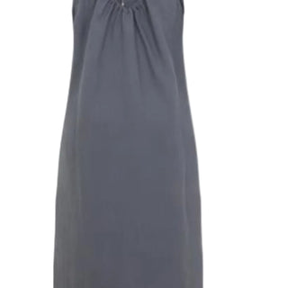 Long pure linen dress