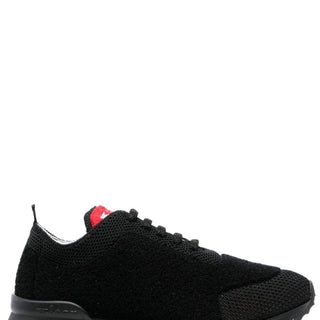 Low-top knitted sneakers
