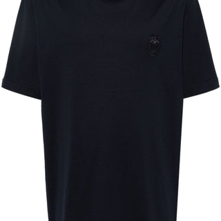 Embroidered-logo cotton T-shirt
