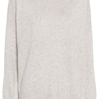 Mélange-effect cashmere jumper