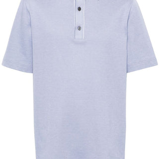 Piqué cotton polo shirt