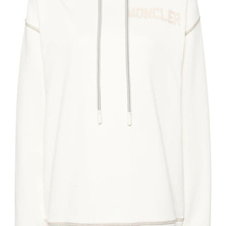 Logo-embroidered hoodie