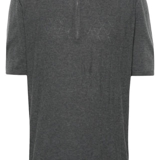 Knitted polo shirt