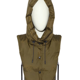 Padded hood bib