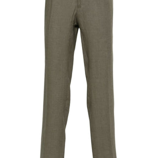 Linen tailored trousers