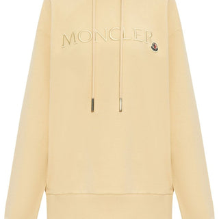 Logo-embroidered cotton hoodie