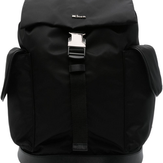 Logo-lettering backpack