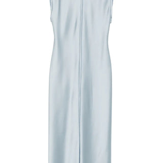 Frayed midi dress