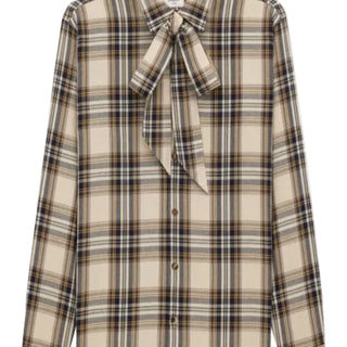 Checked cotton shirt