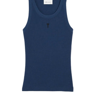 Blue Cotton Ami De Coeur Tanktop