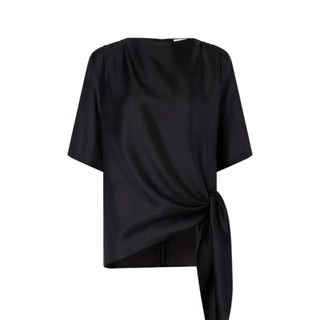 MANO Asymmetric silk top