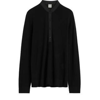 Wool top with long sleeves