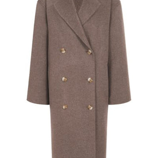 Borneo Long Coat Taupe Melange