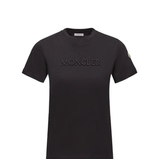 Embroidered Tonal Logo Cotton T-Shirt