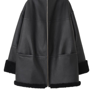 Sheepskin coat