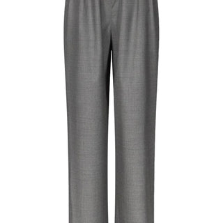 COVE Grey Wool Melange Trousers