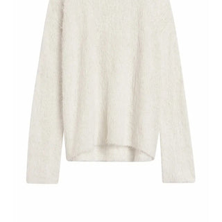 White Silk Jumper