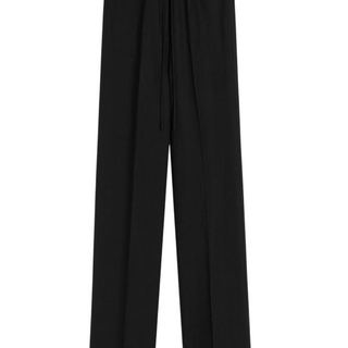 Fluid drawstring trousers