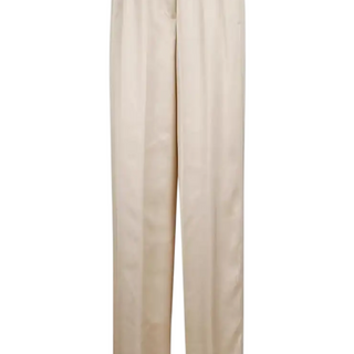 Viscose satin trousers