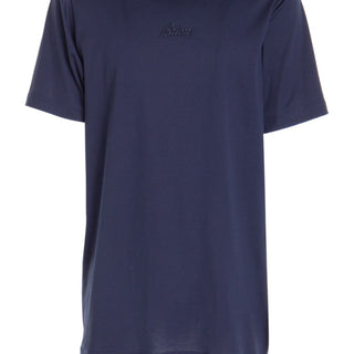 Navy white cotton t-shirt