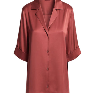 Viscose satin shirt