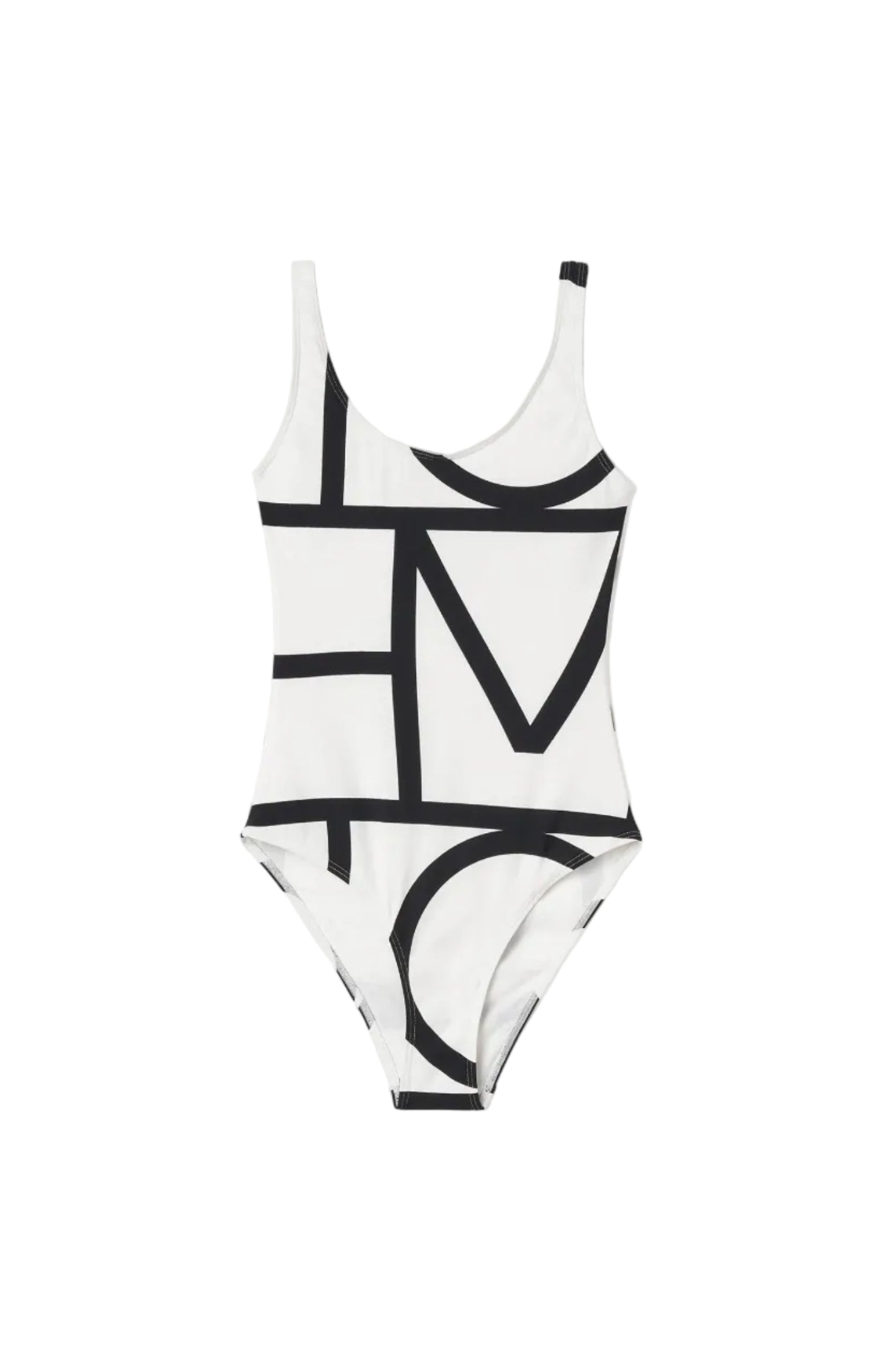 Cargar imagen en el visor de la galería, Monogram swimsuit tofu