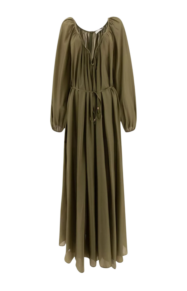Load image into Gallery viewer, Maxi Dress Tie Waist