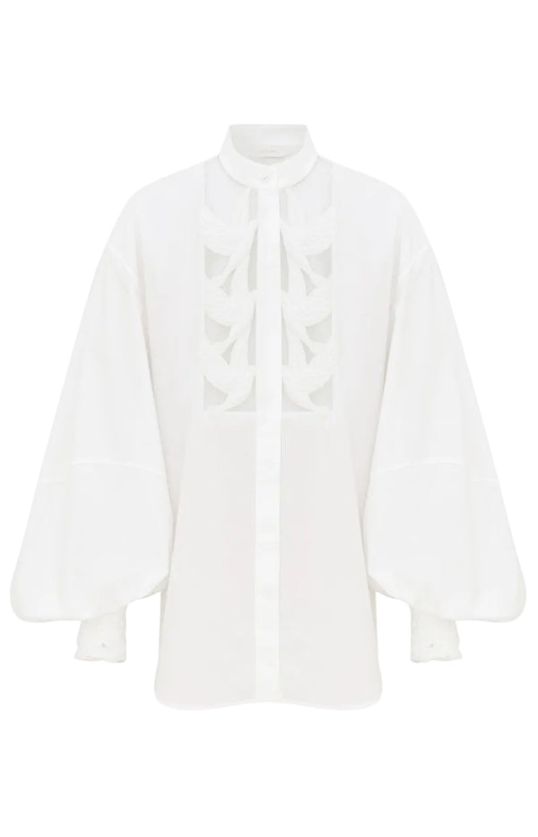 Load image into Gallery viewer, Luna Applique Blouse