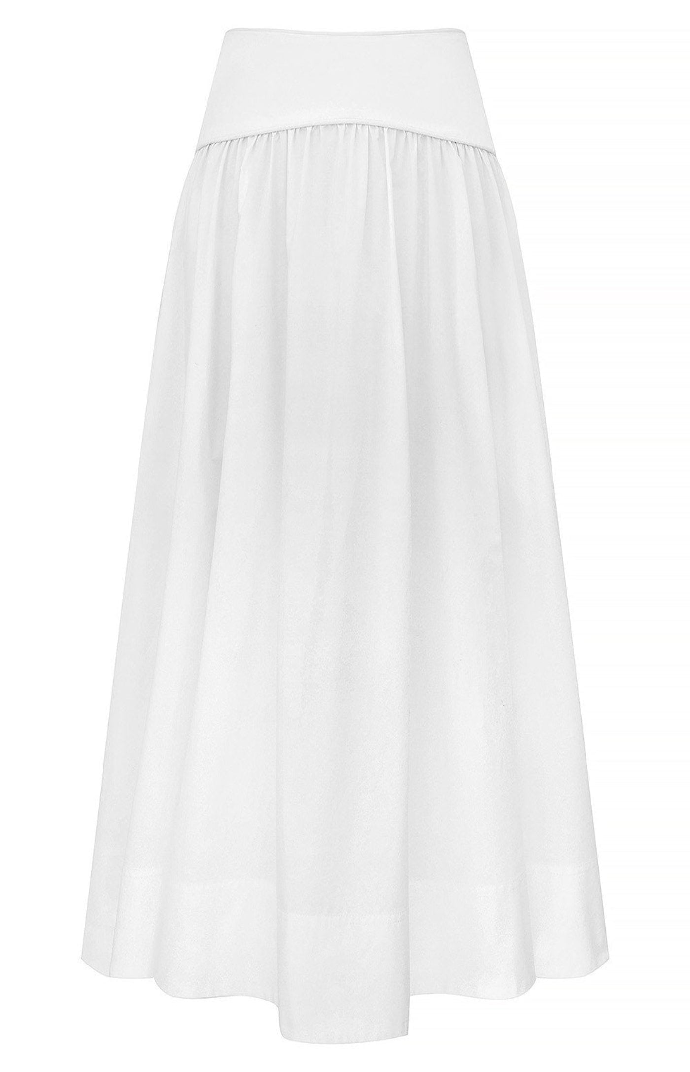 Load image into Gallery viewer, Poplin Midi Skirt