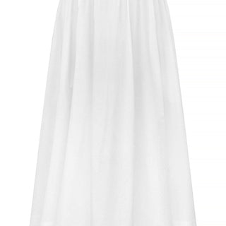 Poplin Midi Skirt