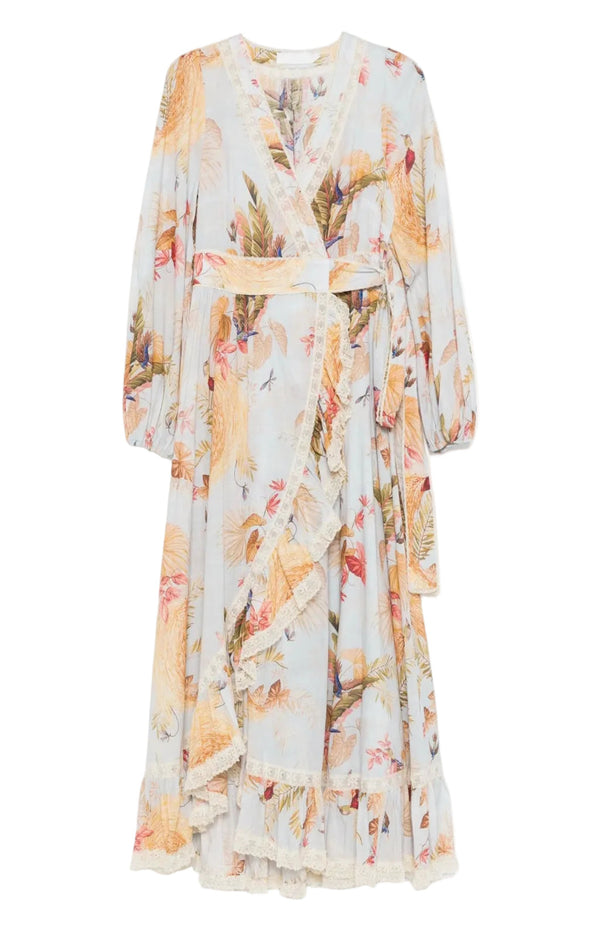 Load image into Gallery viewer, Frill midi dress