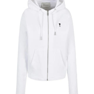 Cotton Ami De Coeur Zipped Hoodie