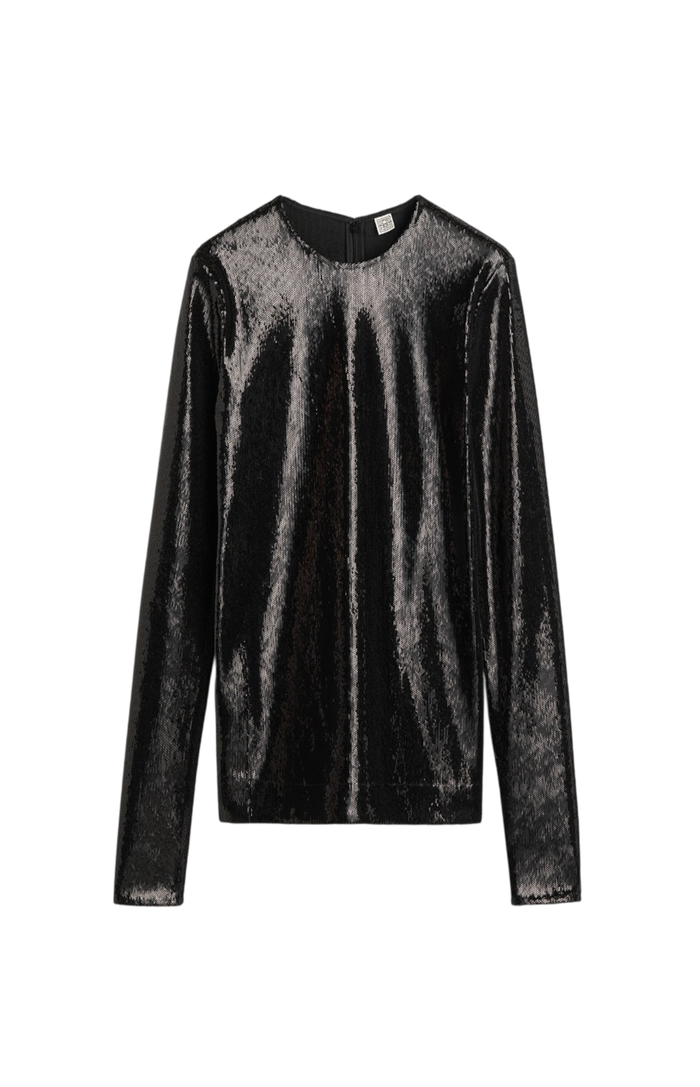 Cargar imagen en el visor de la galería, Sequin top black
