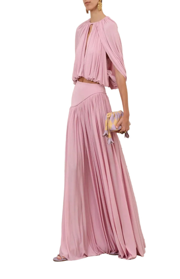 Load image into Gallery viewer, Alchemy Cropped Silk Blouse