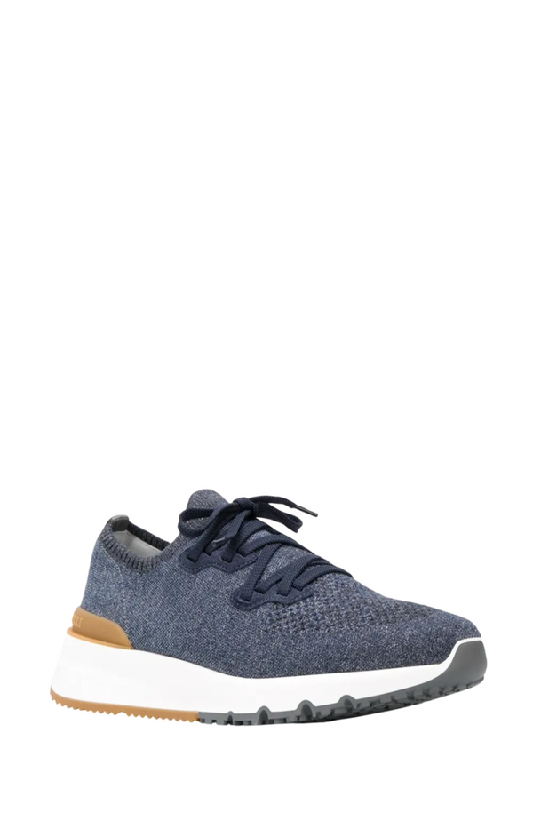 Load image into Gallery viewer, Mesh knitted lace up sneakers