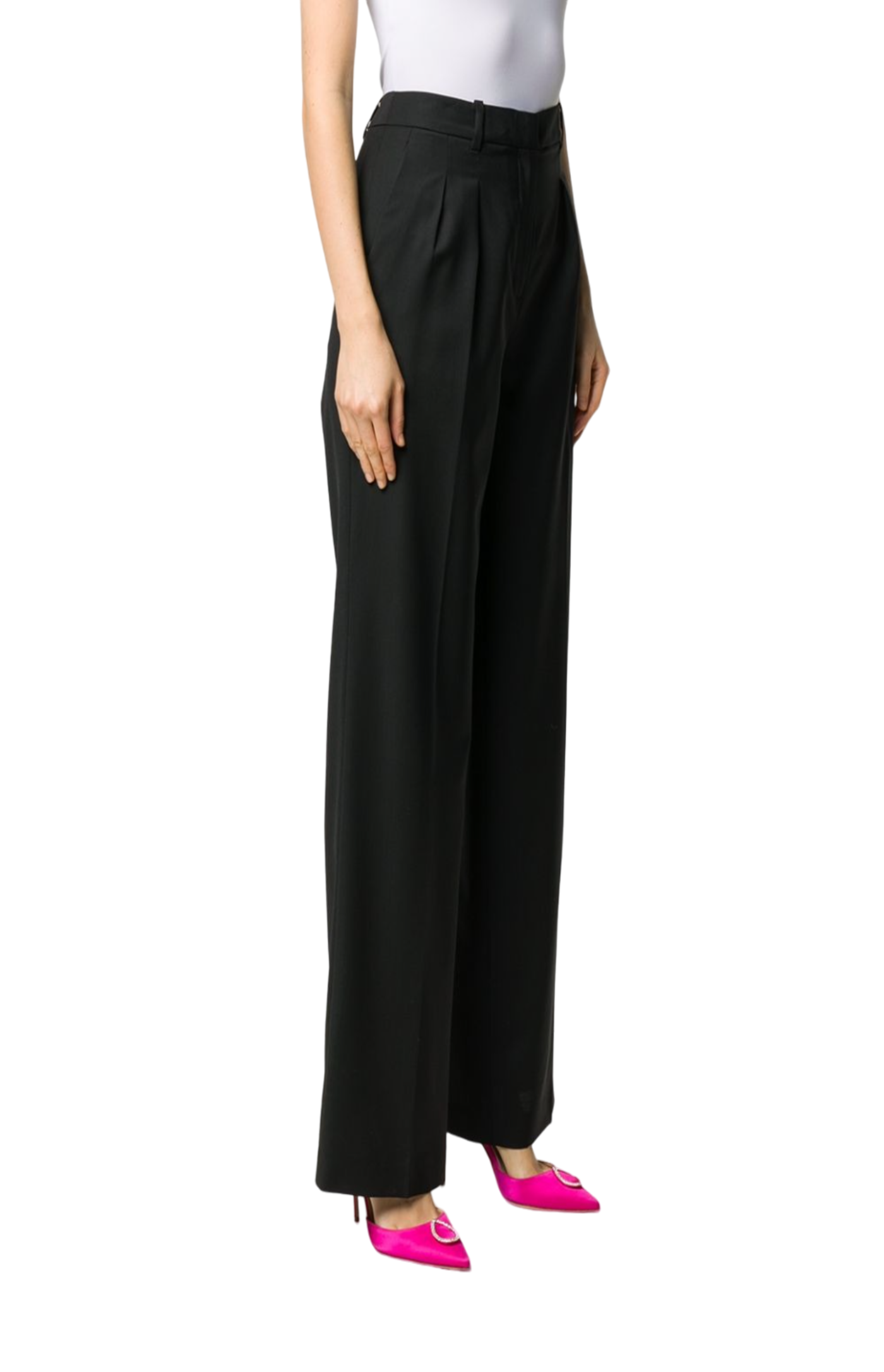 Cargar imagen en el visor de la galería, Flared wool trousers