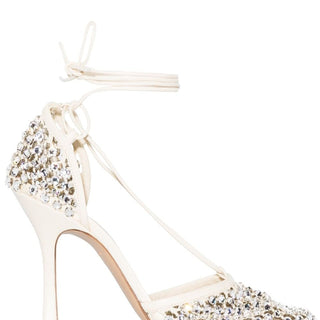 Sparkle stretch sandals