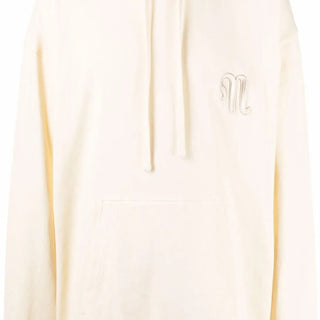 Embroidered logo hoodie