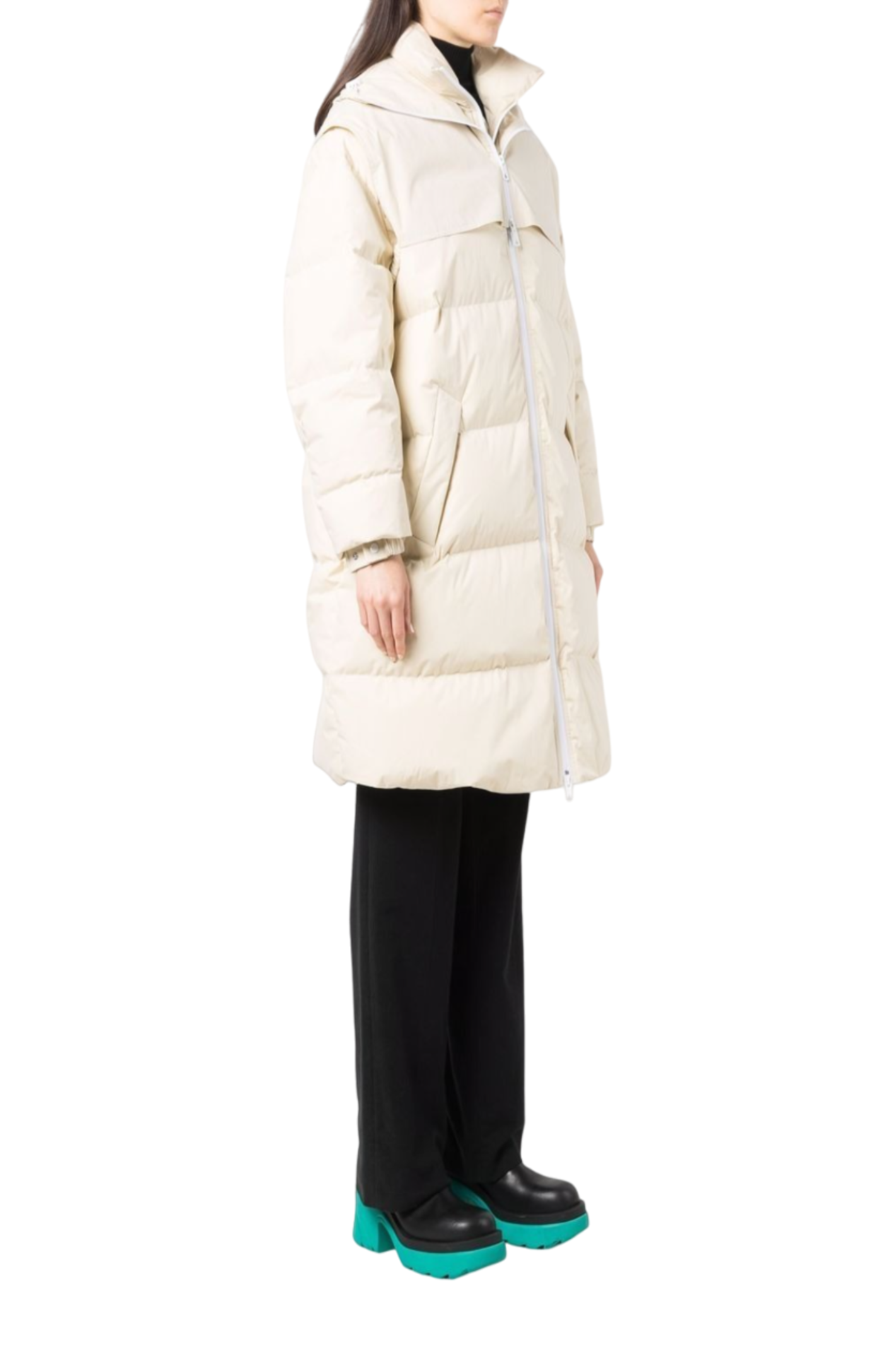 Cargar imagen en el visor de la galería, Padded hooded coat