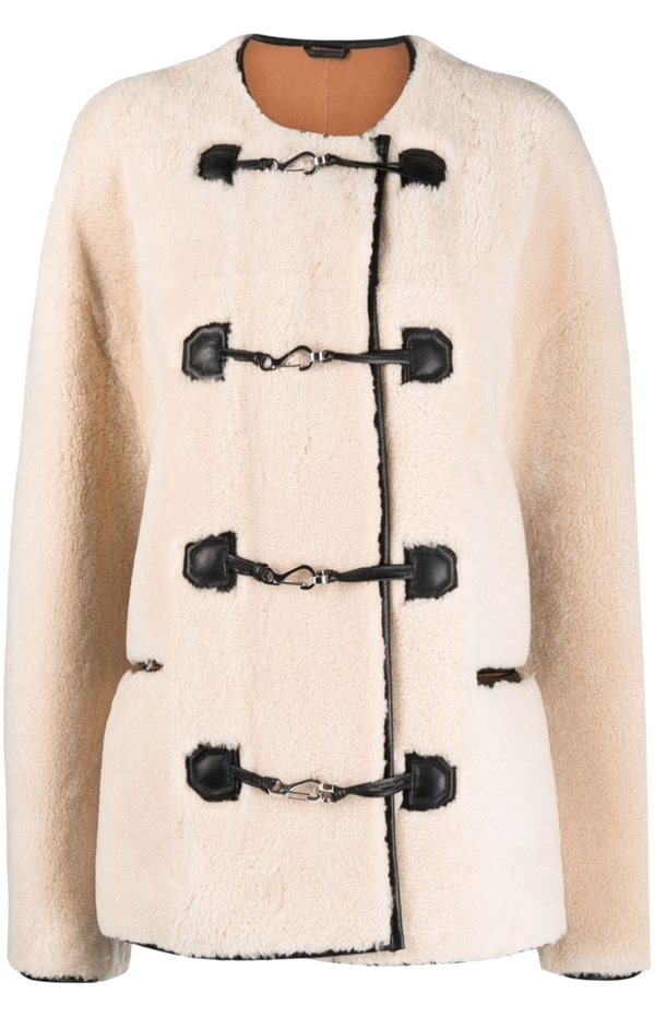 Load image into Gallery viewer, Teddy shearling jacket