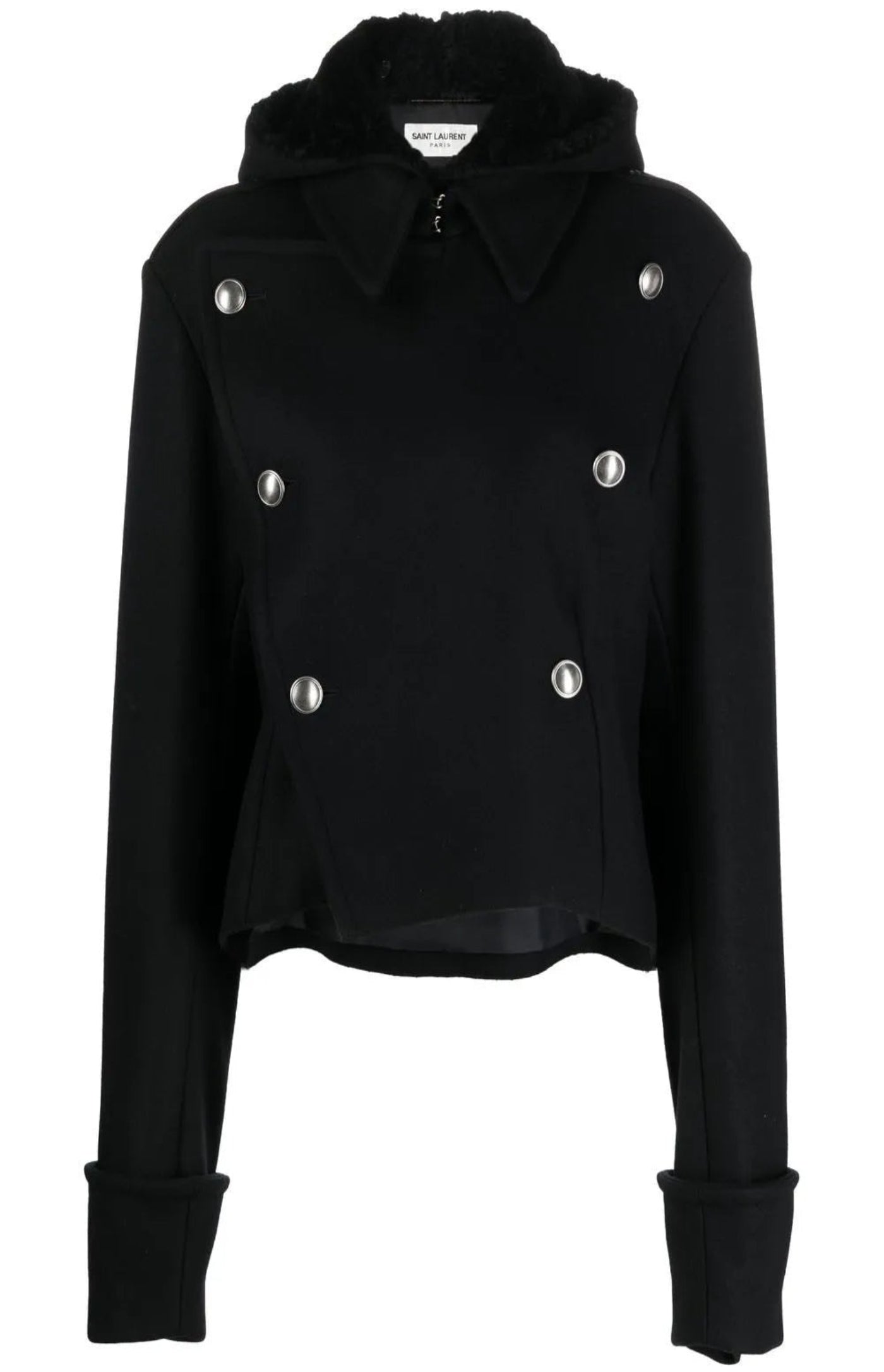 Cargar imagen en el visor de la galería, Detachable-hood military jacket