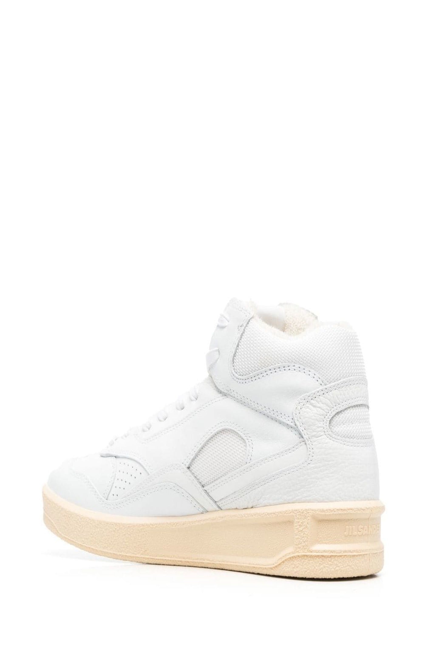 Cargar imagen en el visor de la galería, Basket mid leather sneakers
