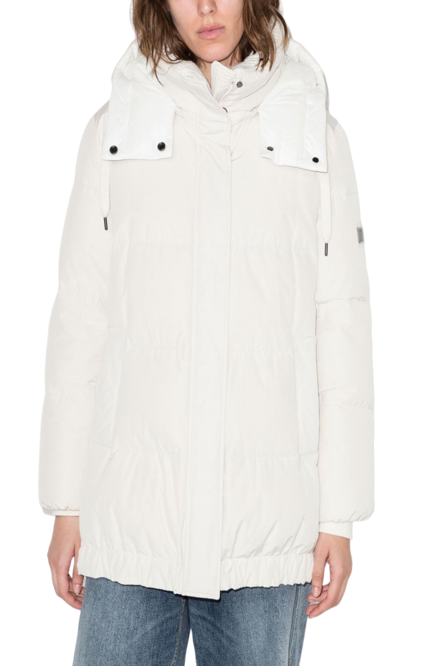 Cargar imagen en el visor de la galería, Rhinestone-embellished padded jacket