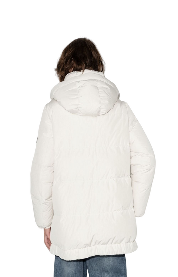 Load image into Gallery viewer, Rhinestone-embellished padded jacket