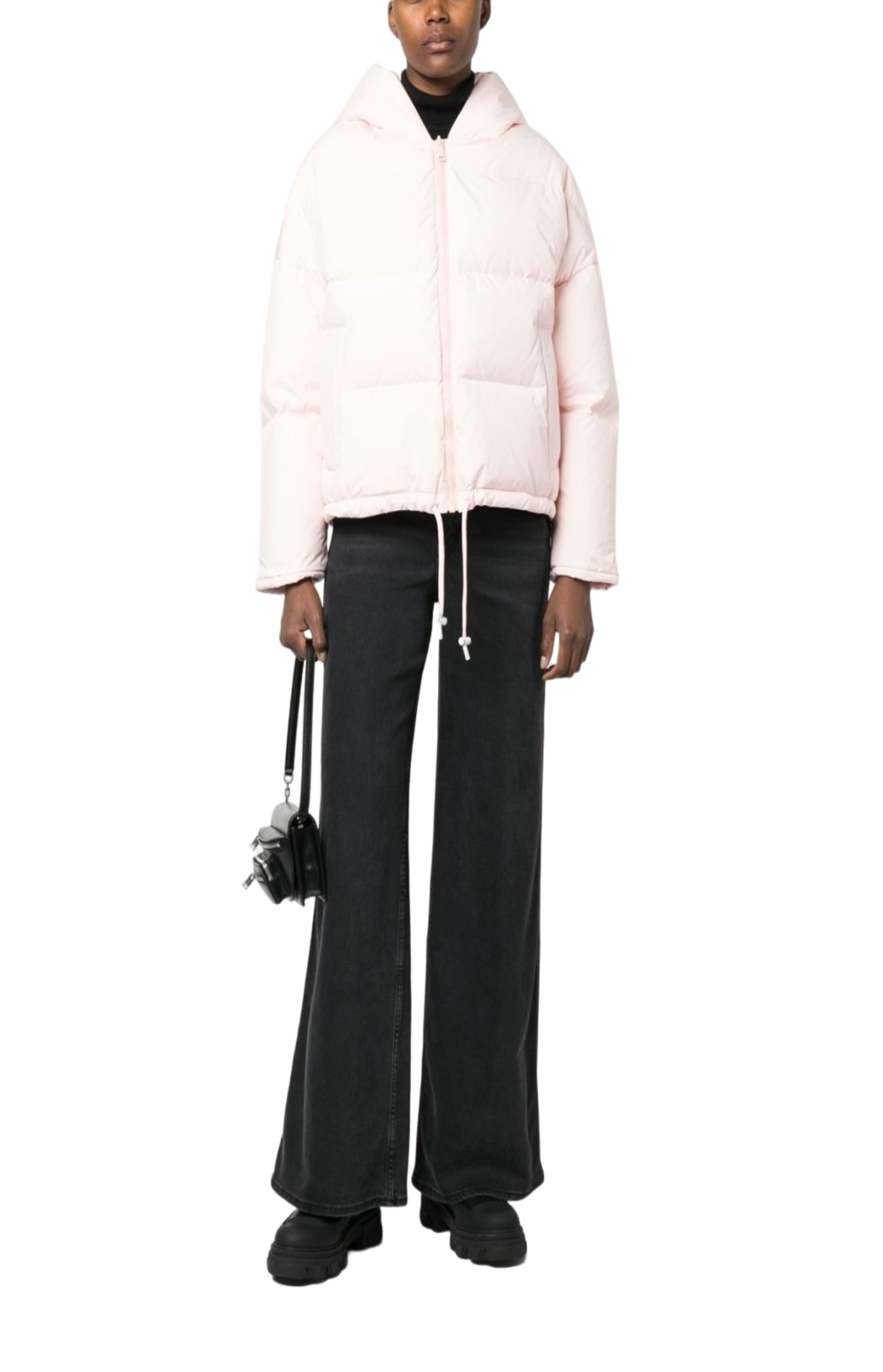 Cargar imagen en el visor de la galería, Down jacket with drawstring