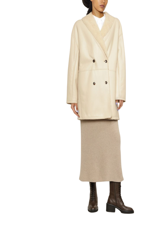Load image into Gallery viewer, Double-breasted coat
