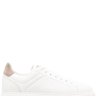 Panelled low-top sneakers