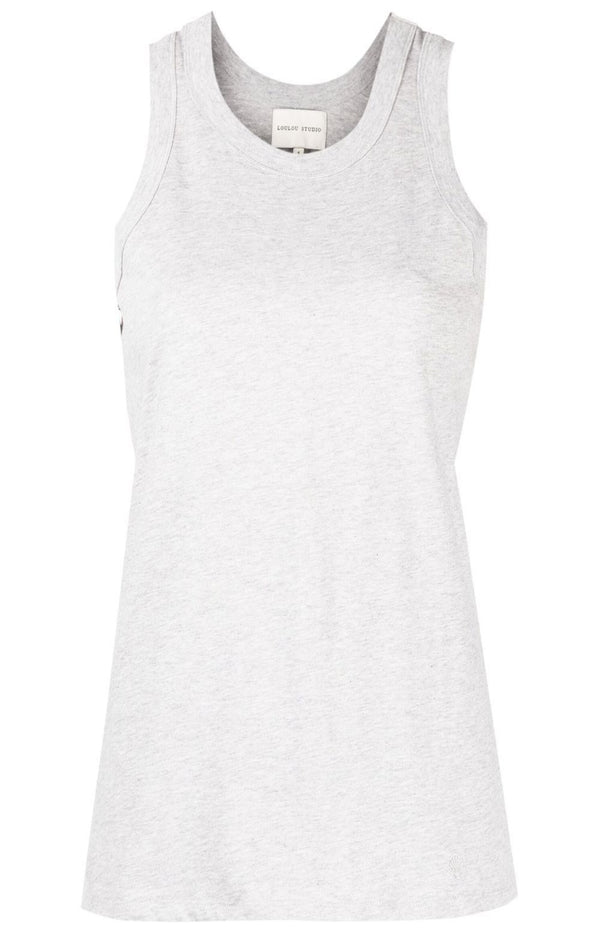 Load image into Gallery viewer, Round-neck cotton tank top