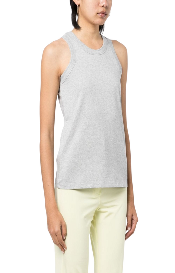 Load image into Gallery viewer, Round-neck cotton tank top