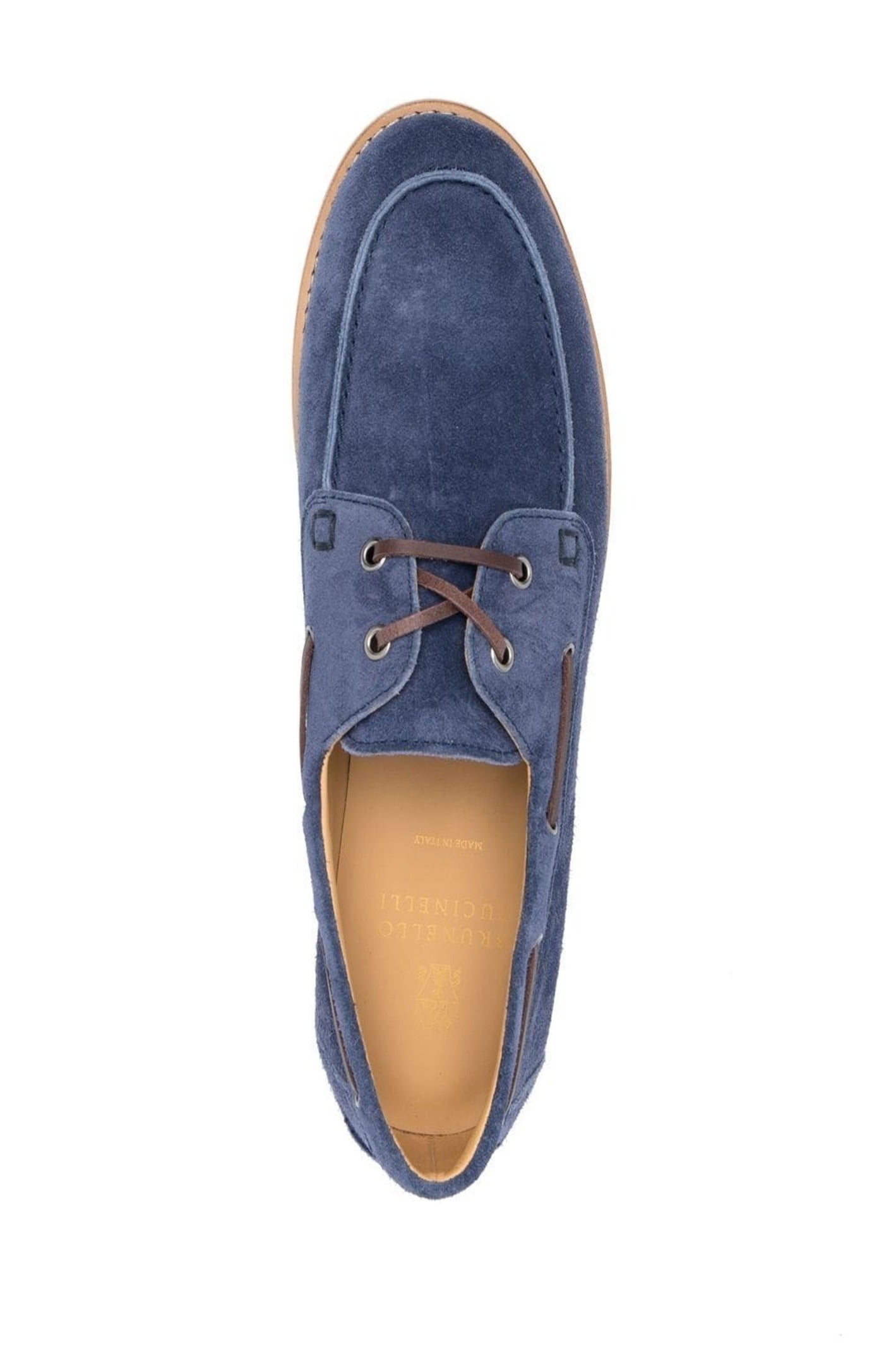 Cargar imagen en el visor de la galería, Lace-up suede boat shoes